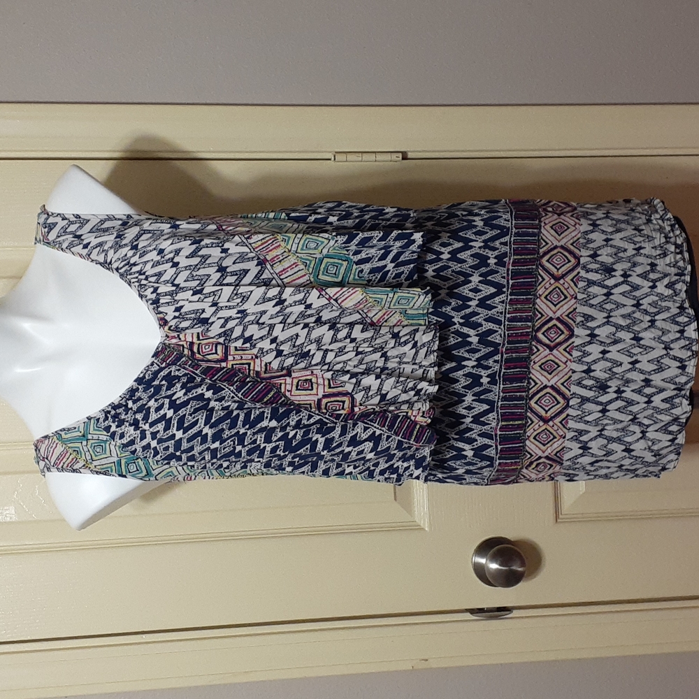 plenty by Tracy Reese Geometric Midi dress size M